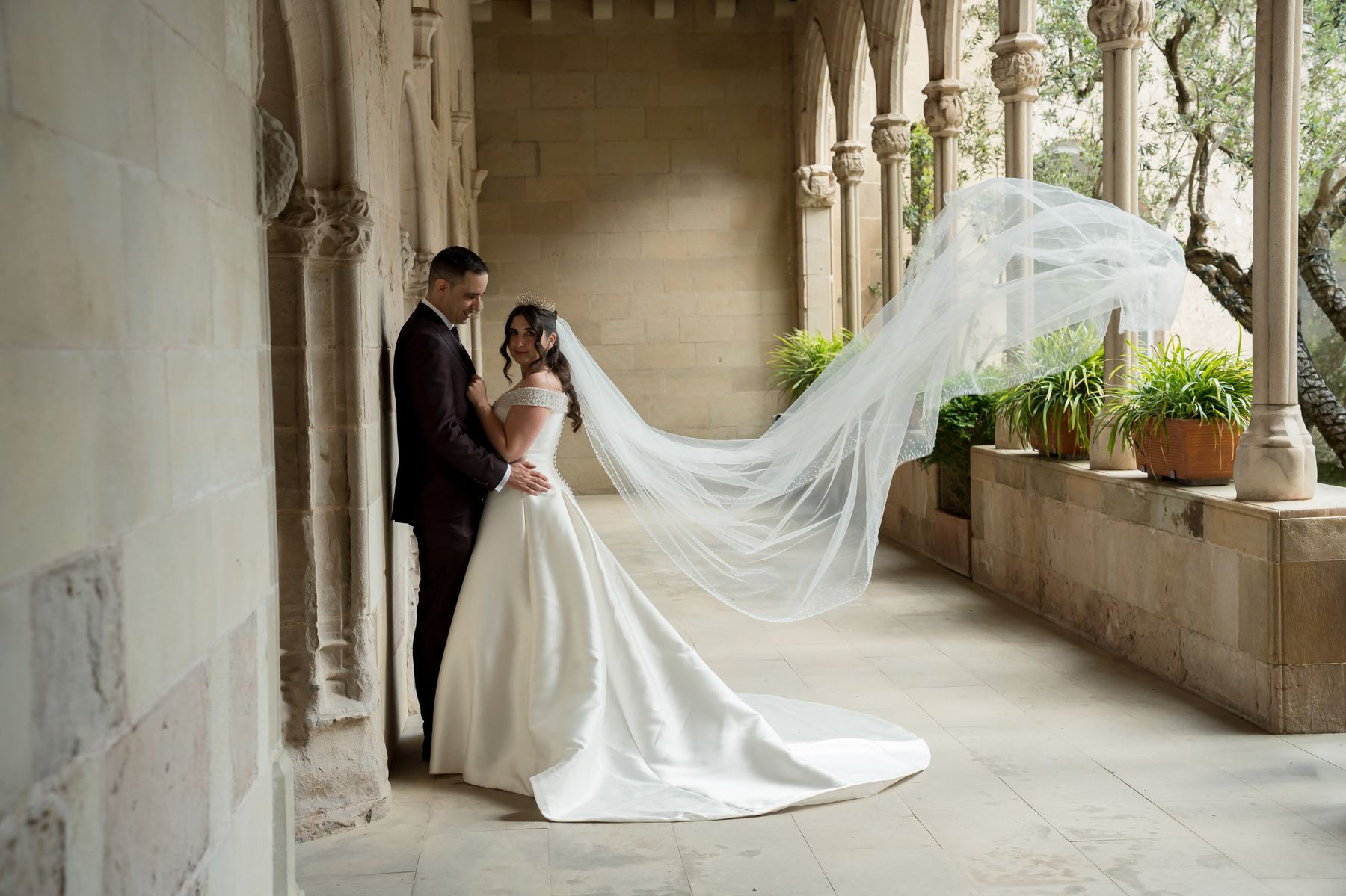 Claustro donde celebrar la boda